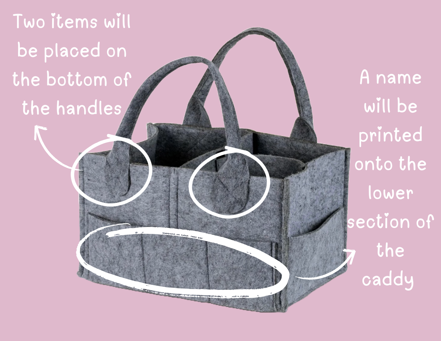 Personalised Baby Change Organiser